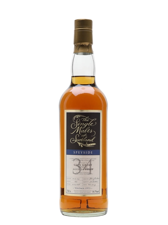 Glen Grant 1973 / 34 Year Old / Sherry Cask / Single Malts of Scotland Speyside Whisky - Single Malt Review