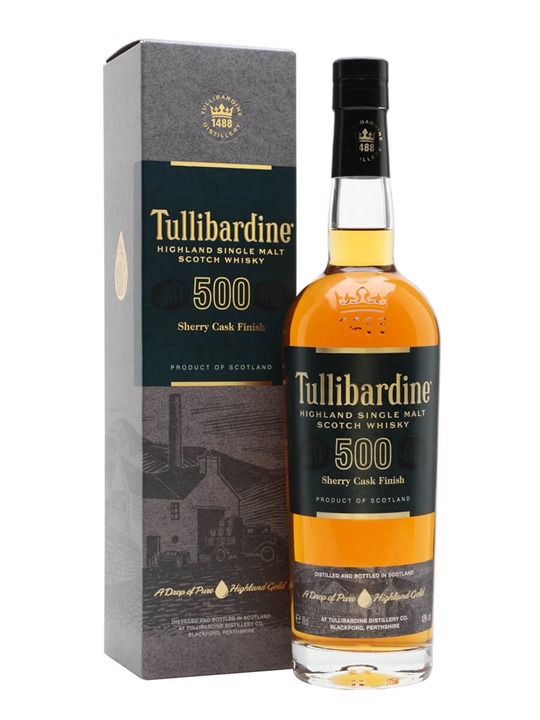 Tullibardine 500 / Sherry Finish Highland Single Malt Scotch Whisky - Single Malt Review