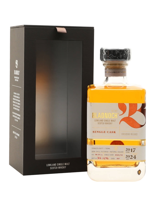 Bladnoch 2017 / 6 Year Old / Canasta Cream Sherry Cask #267 Lowland Whisky
