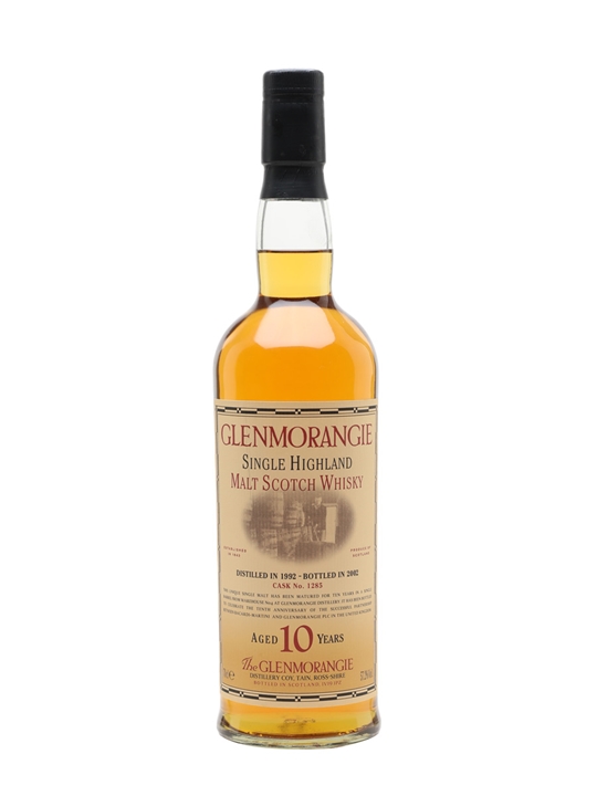 Glenmorangie 1992 / 10 Year Old / Bacardi Partnership Highland Whisky - Highland Review