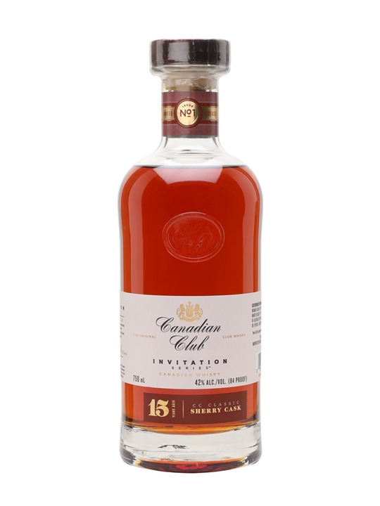 Canadian Club Invitation Series 15 Year Old Sherry Cask Canadian Whisky - Canadian Review