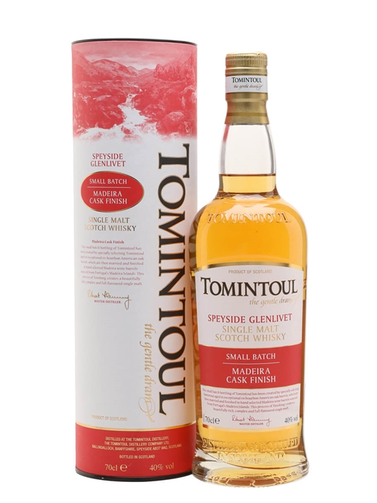 Tomintoul Madeira Cask Finish Speyside Single Malt Scotch Whisky - Single Malt Review