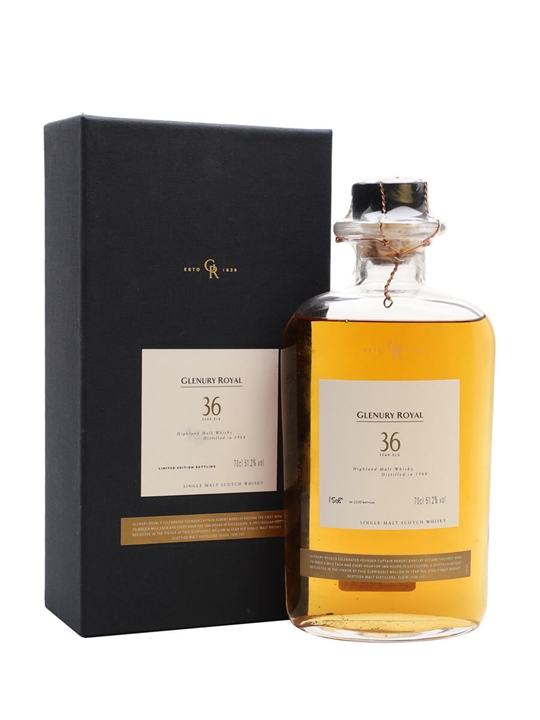 Glenury Royal 1968 / 36 Year Old Highland Single Malt Scotch Whisky - Single Malt Review