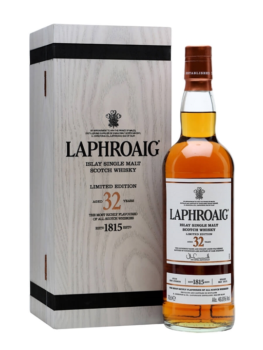 Laphroaig 32 Year Old Islay Single Malt Scotch Whisky - Single Malt Review
