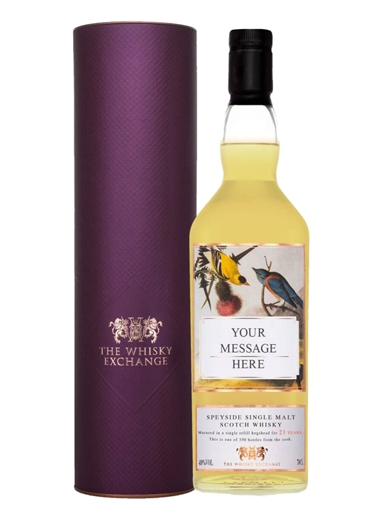 Personalised 21 Year Old Speyside Scotch Whisky Speyside Whisky - Speyside Review