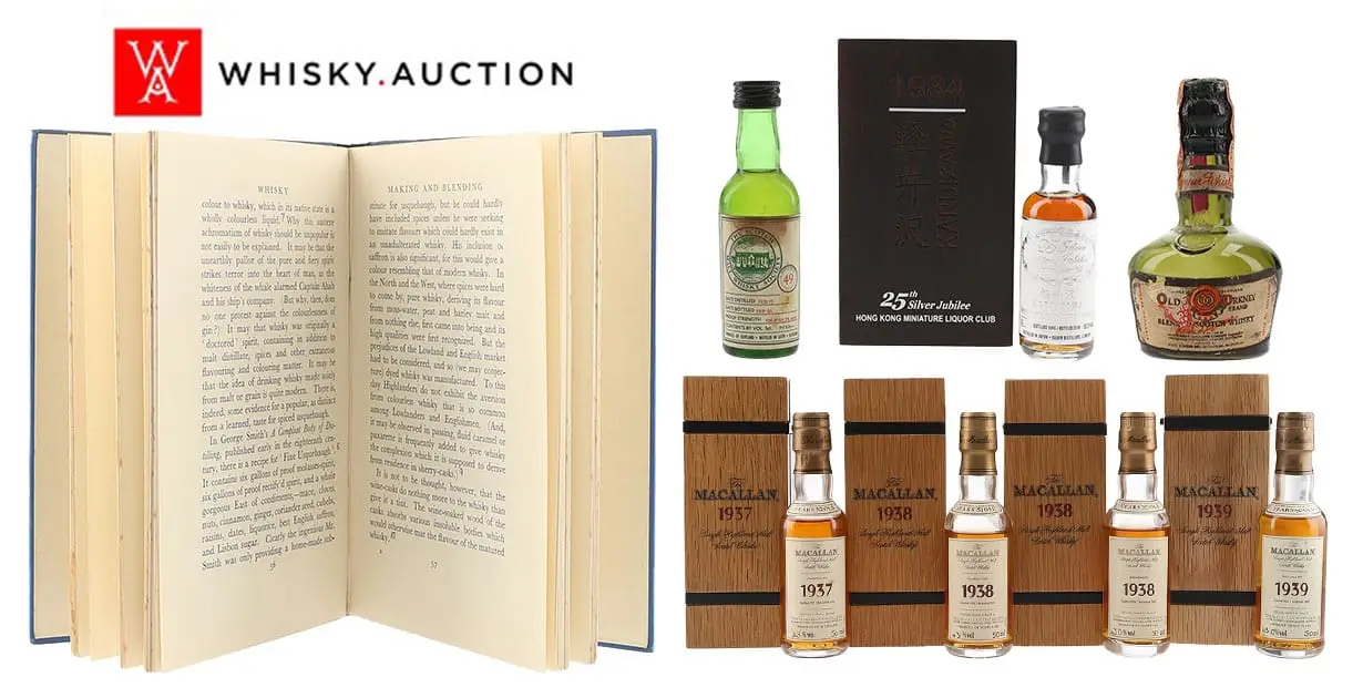 5 Rare Whisky Miniatures & Books To Bid On Now At Whisky.Auction - American Review