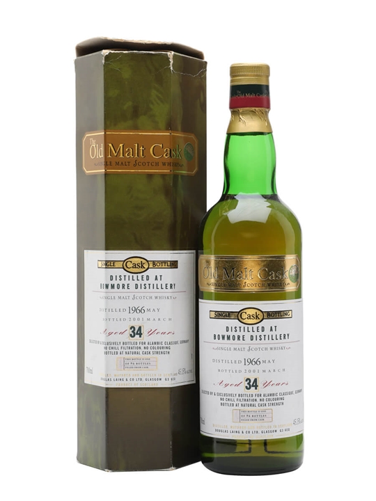 Bowmore 1966 / 34 Year Old / Old Malt Cask / Alambic Classique Islay Whisky