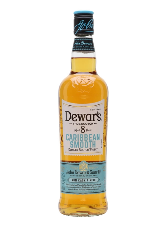 Dewar's 8 Year Old Caribbean Smooth Blended Scotch Whisky - Single Malt Review