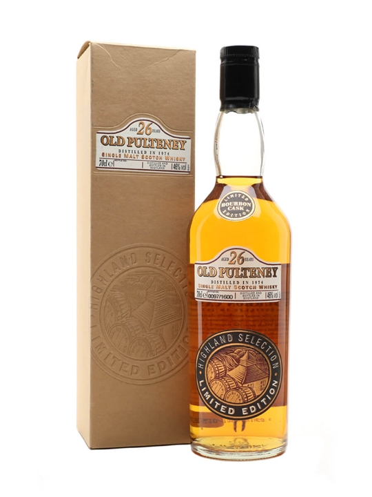 Old Pulteney 1974 / 26 Year Old Highland Single Malt Scotch Whisky - Single Malt Review