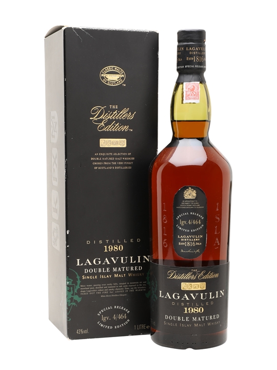 Lagavulin 1980 Distillers Edition / Litre Islay Whisky - Islay Review