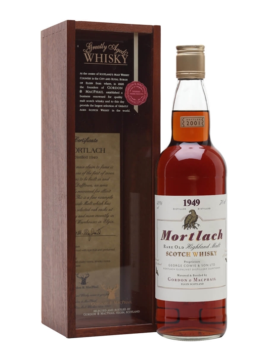 Mortlach 1949 / 51 Year Old / Sherry Cask / Gordon & MacPhail Speyside Whisky - Speyside Review