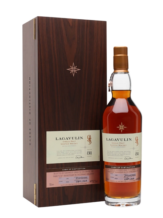 Lagavulin 1991 / 31 Year Old / Sherry Cask / Casks of Distinction Islay Whisky - Islay Review