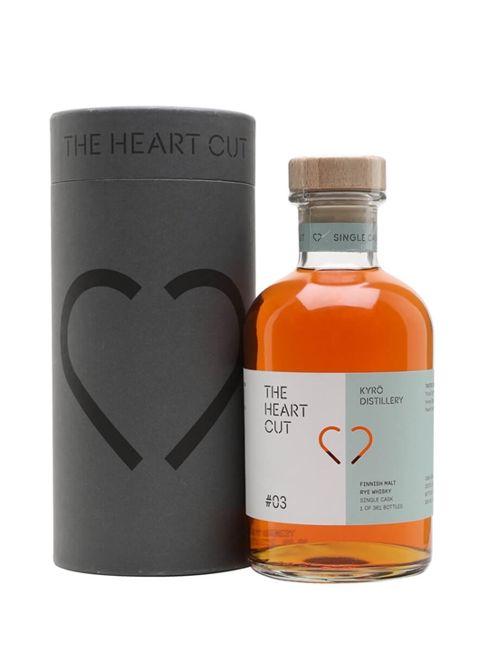 Kyro Rye Whisky 2018 / 4 Year Old / The Heart Cut Finnish Whisky - Rye Review