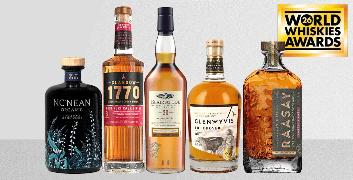 All Small Batch Single Malt Scotch Whisky Winners From The World Whiskies Awards 2026 - Scotch Review