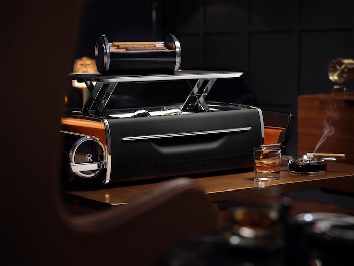 Rolls-Royce Debuts Bespoke Whisky And Cigar Chest - American Review