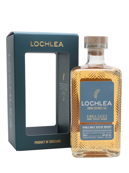 Lochlea Smoke Without Fire / Single Estate Collection Lowland Whisky - Bourbon Review