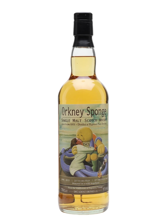 Highland Park 1998 / 23 Year Old / Orkney Sponge Edition 1 / Whisky Sponge Island Whisky - Single Malt Review