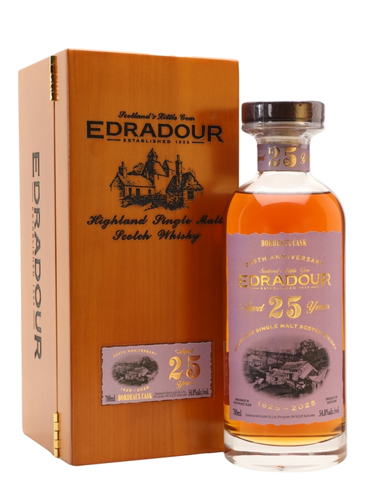 Edradour 1999 / 25 Year Old / Bordeaux Cask 811 / 200th Anniversary Highland Whisky - Single Malt Review