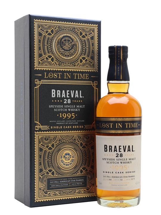 Braeval 1995 / 28 Year Old / Cask 79775 / Lost In Time Series Speyside Whisky - Single Malt Review