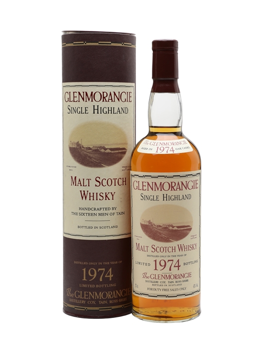 Glenmorangie 1974 / Bot.2000 Highland Single Malt Scotch Whisky - Single Malt Review