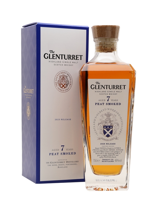 Glenturret 7 Year Old Peat Smoked / 2025 Release Highland Whisky - Single Malt Review