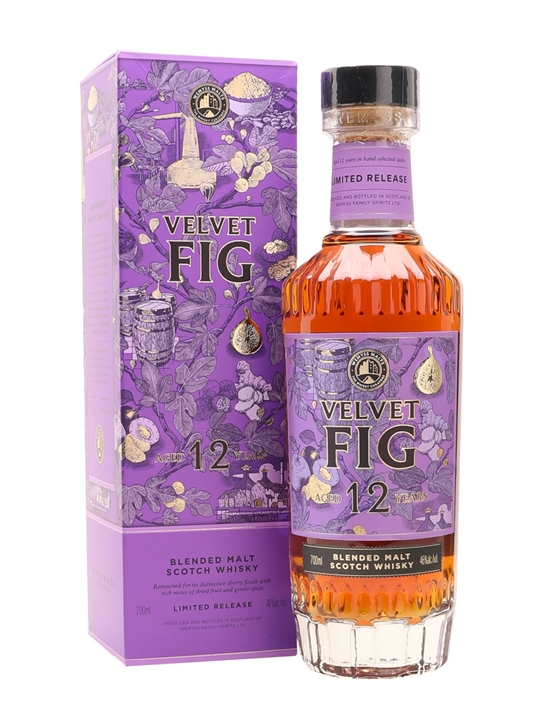 Wemyss Velvet Fig 12 Year Old Blended Malt Scotch Whisky - Single Malt Review