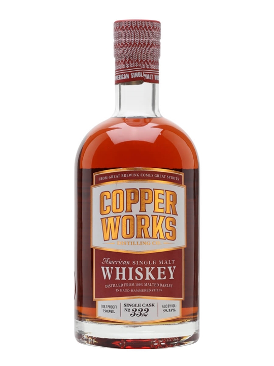 Copperworks Cask 332 Single Malt Whisky American Single Malt Whiskey - Single Malt Review