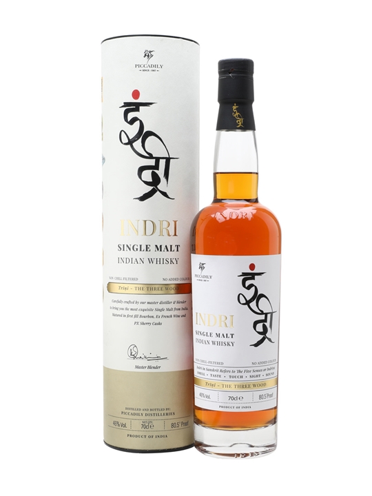 Indri Trini Three Wood Indian Single Malt Single Malt Indian Whisky - Single Malt Review
