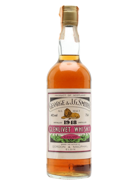 Glenlivet 1948 / Bot.1980s / Gordon & MacPhail Speyside Whisky - Speyside Review