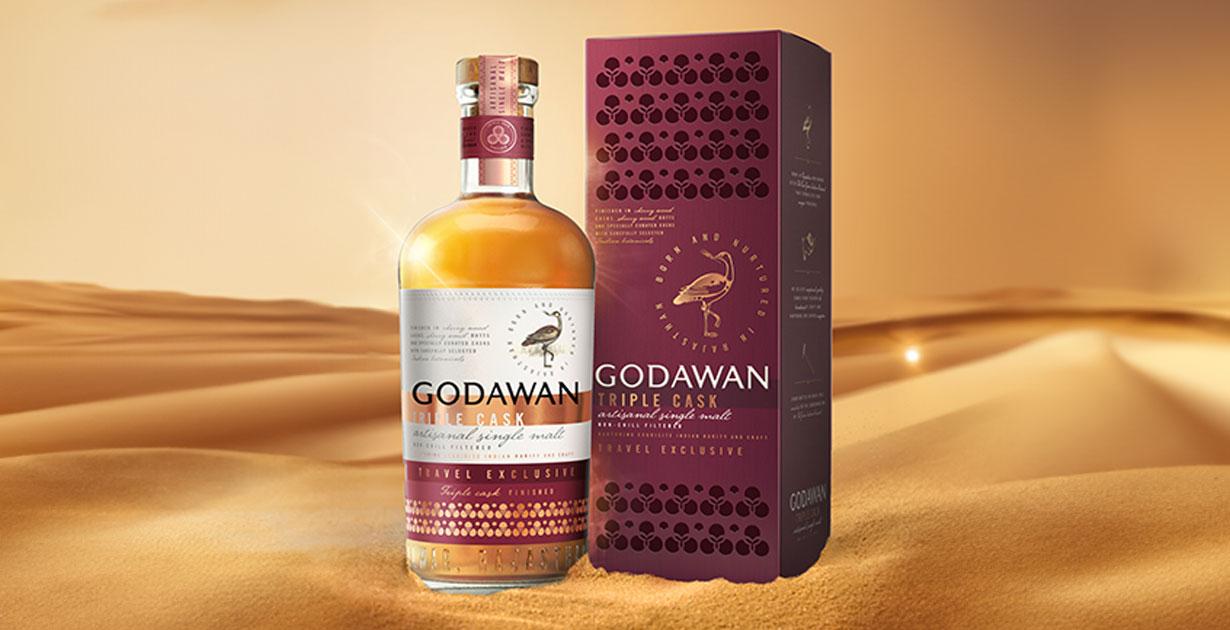 Godawan Launches Triple Cask Travel Exclusive Whiskey - American Review