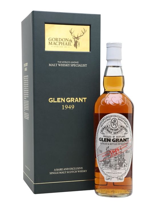 Glen Grant 1949 / 64 Year Old / Sherry Cask / Gordon & MacPhail Speyside Whisky - Single Malt Review