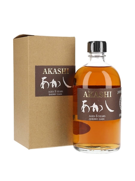 Akashi 5 Year Old / Sherry Cask Japanese Single Malt Whisky - Single Malt Review