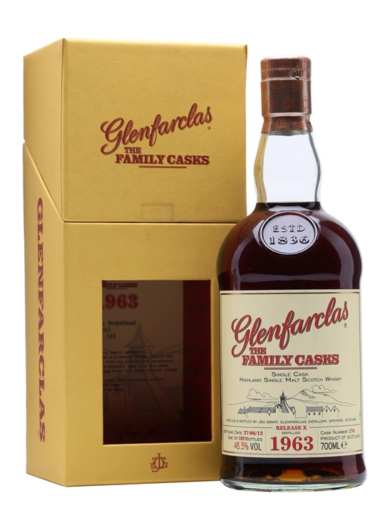 Glenfarclas 1963 / Family Casks X / Sherry Hogshead #176 Speyside Whisky - Speyside Review