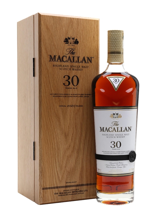 Macallan 30 Year Old / Sherry Oak / 2020 Release Speyside Whisky - Single Malt Review
