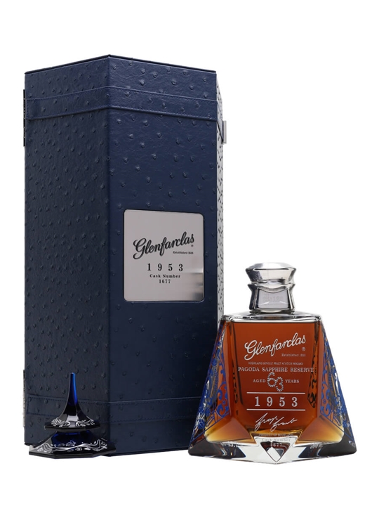 Glenfarclas 1953 / 63 Year Old / Pagoda Sapphire Reserve (Silver) Speyside Whisky - Single Malt Review
