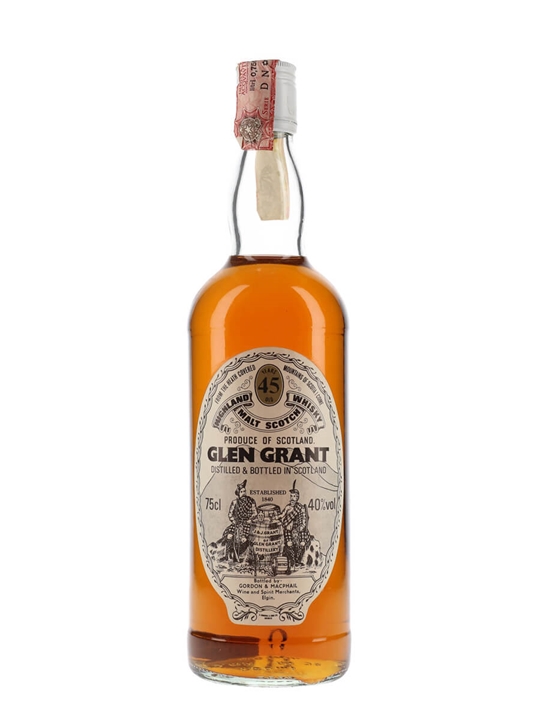 Glen Grant 45 Year Old / Bot.1970s / Gordon & MacPhail Speyside Whisky - Speyside Review