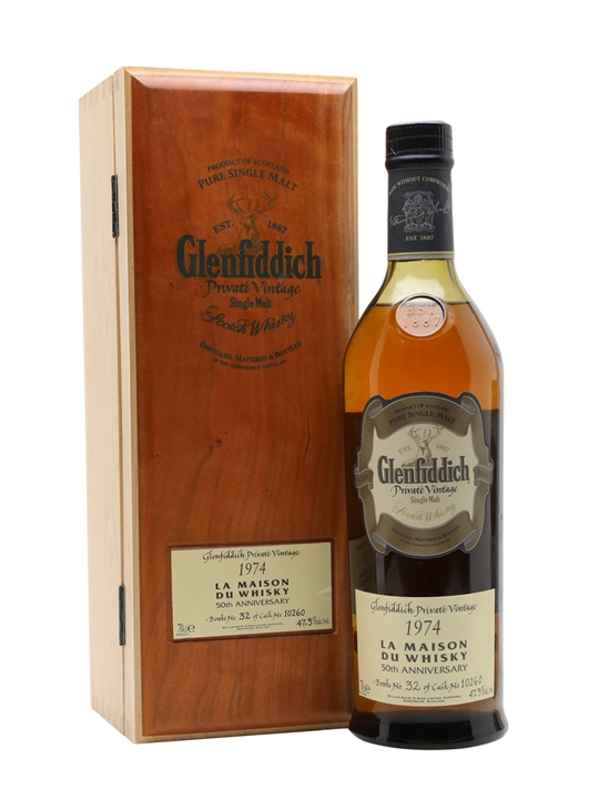 Glenfiddich 1974 / 50th Anniversary of La Maison du Whisky Speyside Whisky - Speyside Review