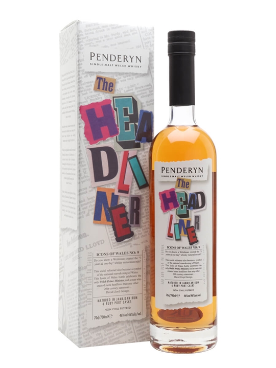 Penderyn The Headliner / Icons Series Welsh Single Malt Whisky - Single Malt Review