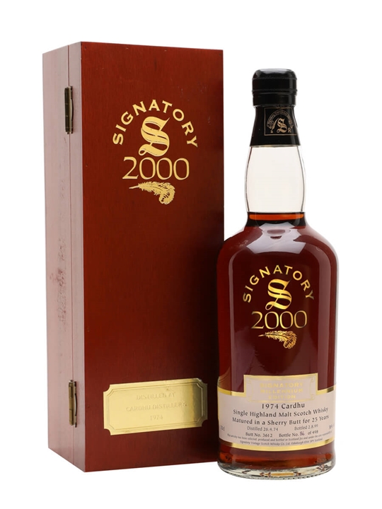Cardhu 1974 / 25 year Old / Sherry Cask / Signatory Speyside Whisky - Speyside Review