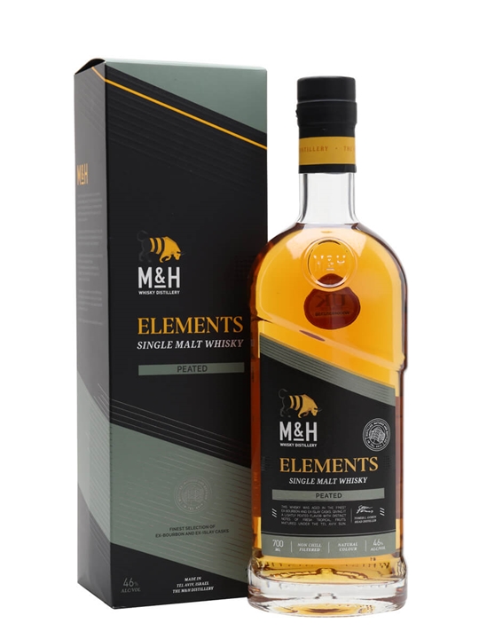 Milk & Honey Peated Cask / Elements Series Single Malt Israeli Whisky - Single Malt Review