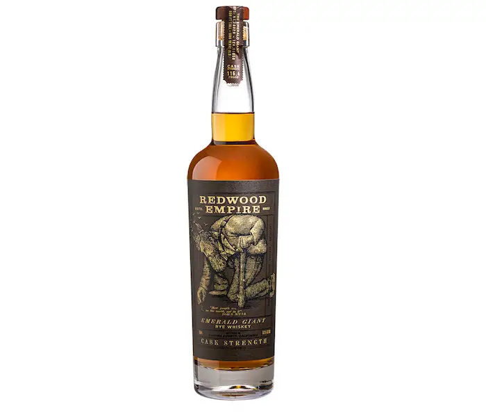 Whiskey Review: Redwood Empire Emerald Giant Cask Strength Rye Whiskey 2023 - Rye Review