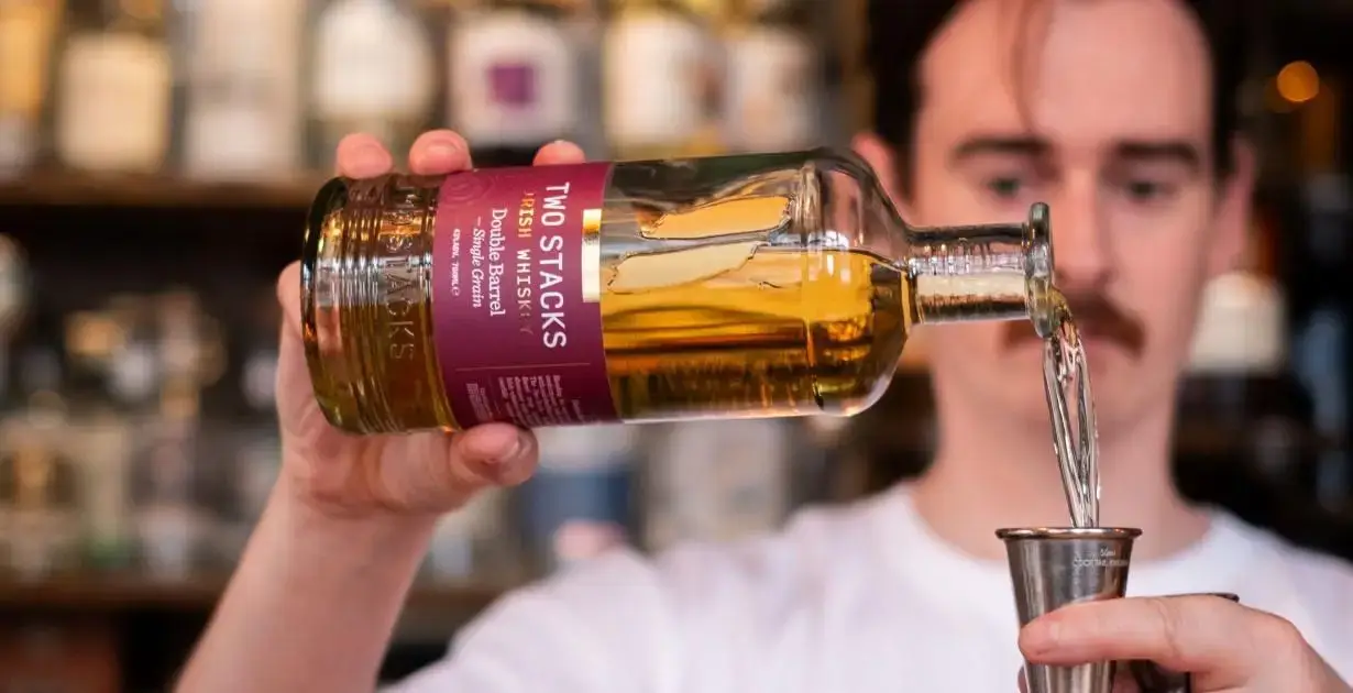 Two Stacks Single Grain Double Barrel Irish Whiskey Now Available Nationwide - Irish Review