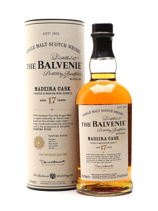 Balvenie 17 Year Old / Madeira Cask Speyside Single Malt Scotch Whisky - Single Malt Review