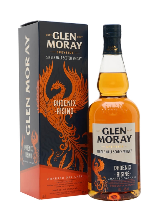 Glen Moray Phoenix Rising / Charred Oak Casks Speyside Whisky - Single Malt Review
