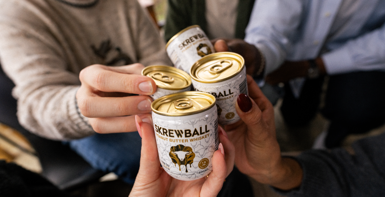 Skrewball Peanut Butter Whiskey 100ml Cans Return - American Review