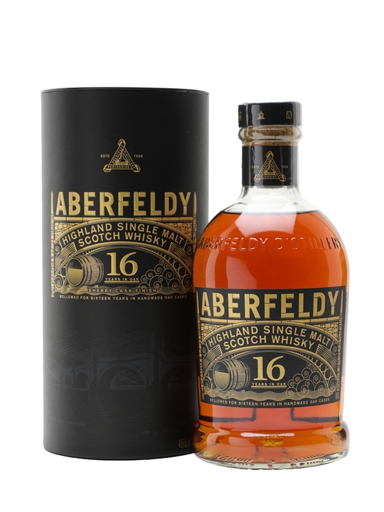 Aberfeldy 16 Year Old Highland Single Malt Scotch Whisky - Single Malt Review