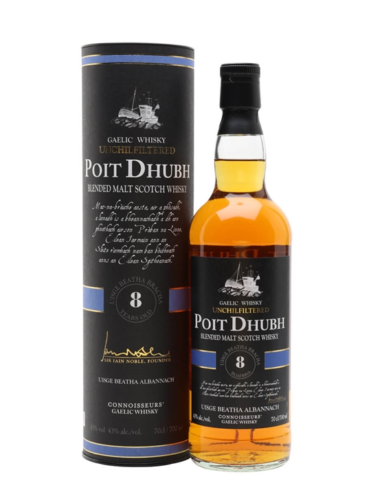 Poit Dhubh 8 Year Old Blended Malt Scotch Whisky - Blended Malt Review
