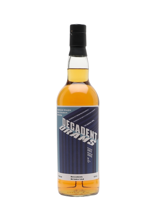 Tullibardine 2013 / 11 Year Old / Decadent Drams Highland Whisky - Highland Review