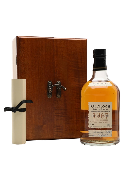 Killyloch 1967 / 36 Year Old Lowland Single Malt Scotch Whisky - Single Malt Review