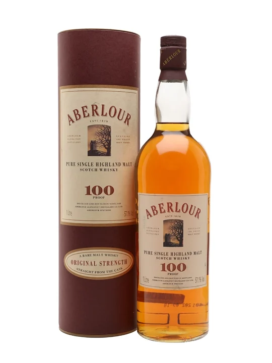 Aberlour 100 Proof / Old Presentation Speyside Whisky - Speyside Review